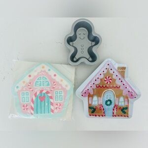 Gingerbread House and Man Baking Set
